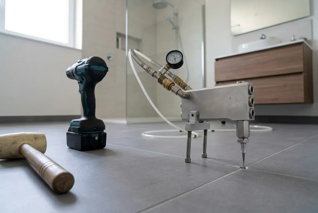 Kitbedrijf Doetinchem – holle tegels injecteren